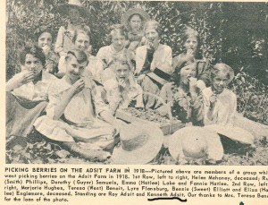 1918 The Adsit farm in Clifton Park New Yor