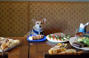 Lunch Alert at the Butler's