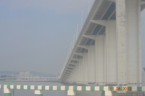 Governor Nobre de Carvalho Bridge to the Cotai casinos, Macau-Taipa Bridge