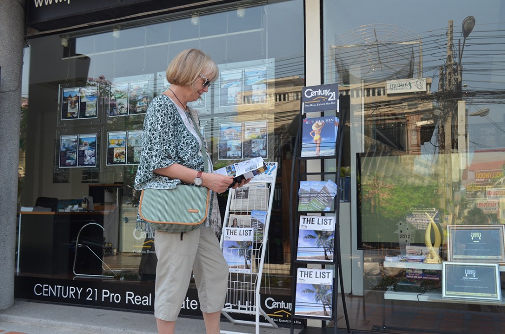 Narda checking out a place to purchase so we can face retirement