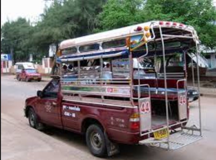 Songthaew, taxi truck