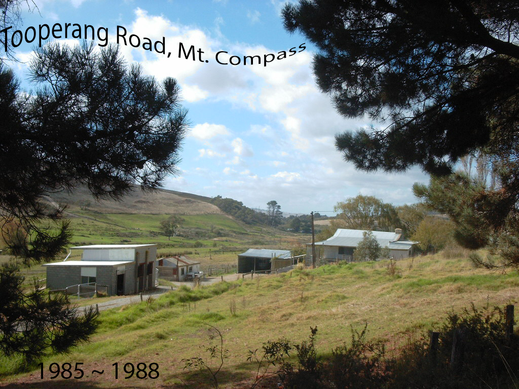 our home in Mt Compass South Australia from 1986 - 1988