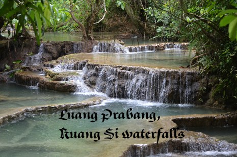 Luang Prabang, Kuang Si waterfalls,
