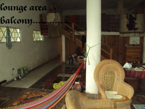 Dell's studio was on the balcony in the upper right area of this photo