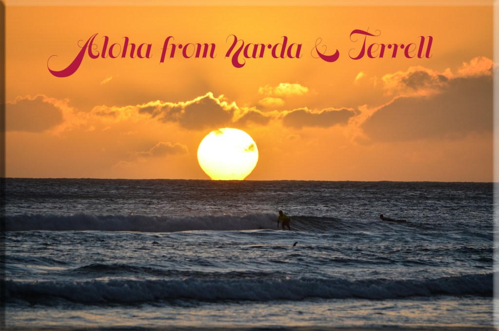 Aloha from Narda and Terrell