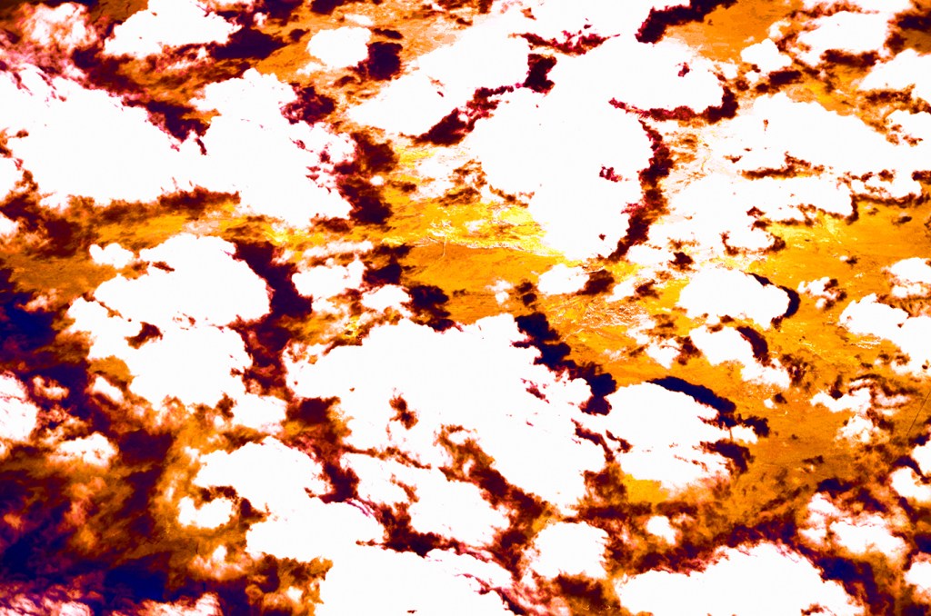 clouds outside my window over Arizonia