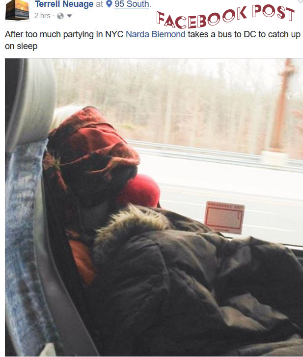 Narda on The Best Bus