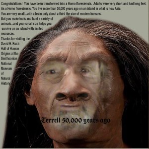 Saint Terrell of the cave - 50,000 years ago in your backyard