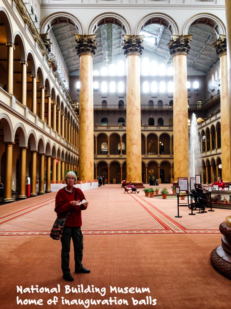 lunch time at the National Building Museum