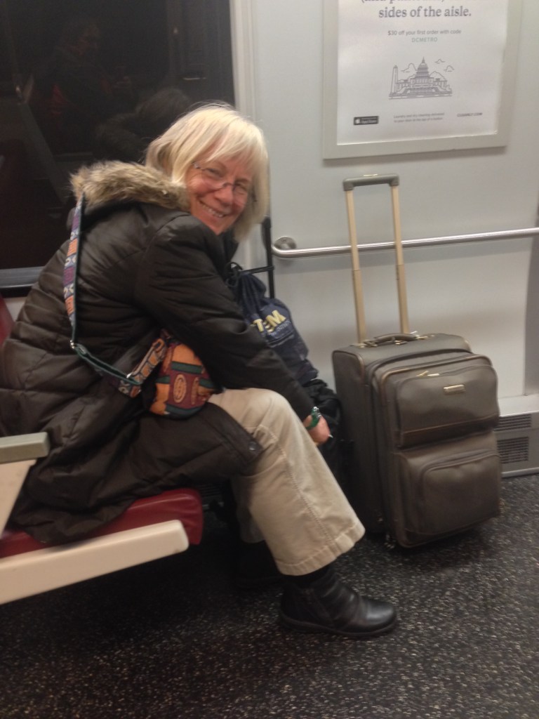 Leaving the USA Narda takes train to Helsinki