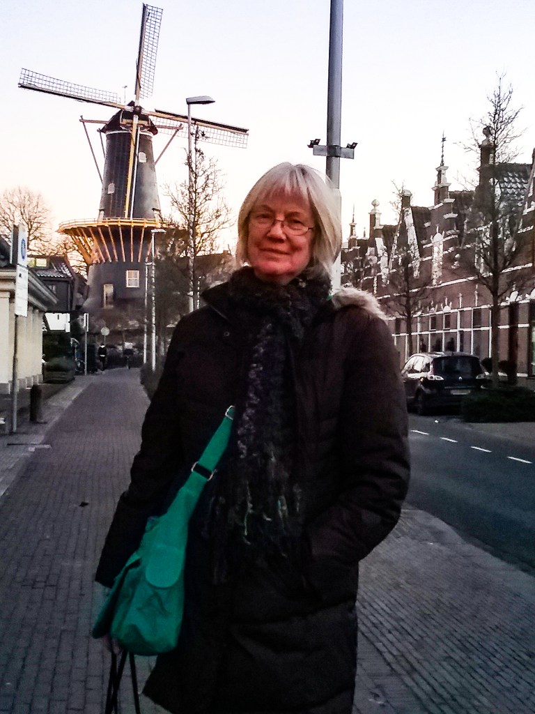 The Windhond windmill is a distinguishing and important historic feature of the city of Woerden. This round stone mill was built in 1755. 