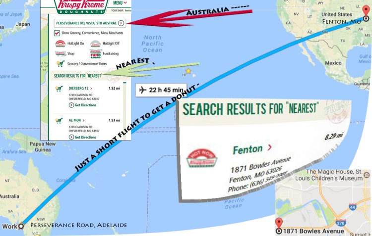 Krispy Kreme location finder