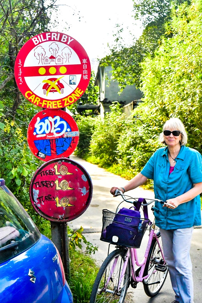 Its 84 acres sit on an abandoned military base, and it was founded in 1971 by squatters and artists as a "social experiment."