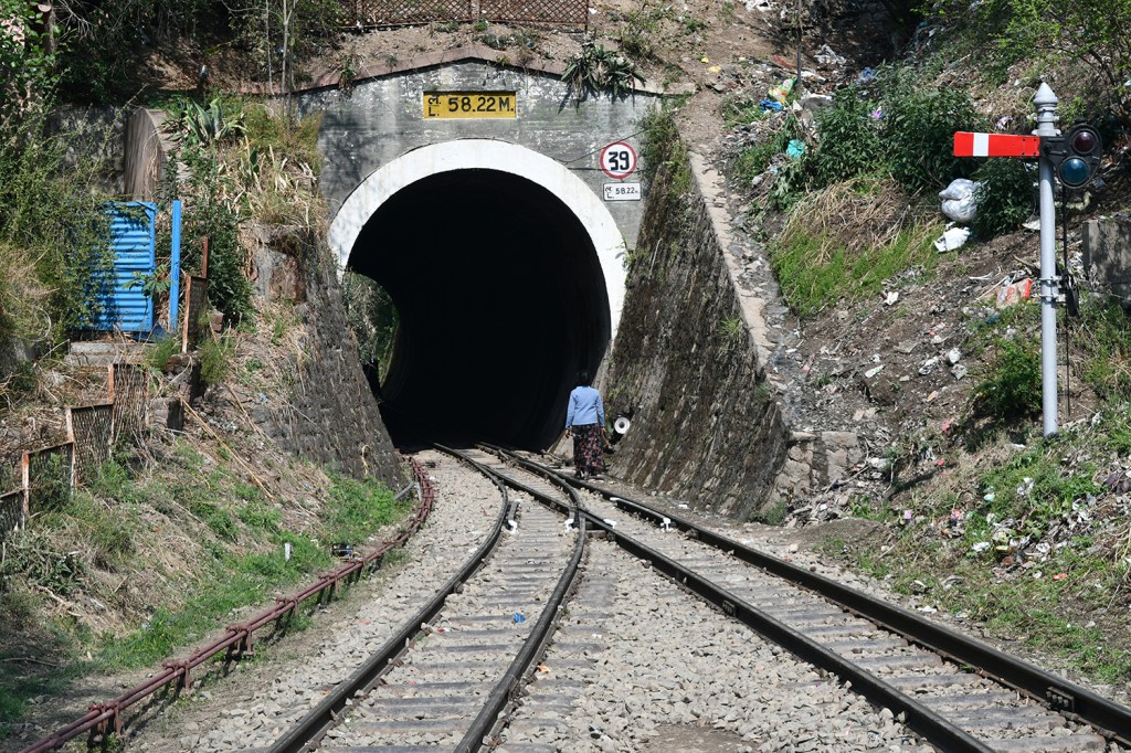 The Kalka–Shimla railway Tunnel at Solan