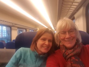 Mau from Hamburg - Narda's friend since meeting at a music conference in Budapest 40 years ago