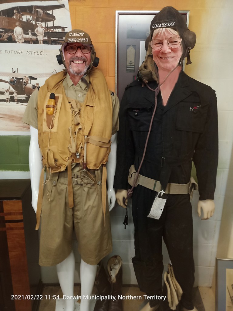 Darwin Aviation Museum: two crazy pilots