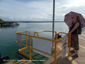 we spent a lot of time at Stokes Hill Wharf