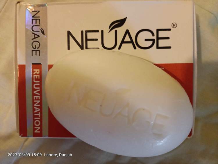 Neuage soap - I am so white they named a soap after me