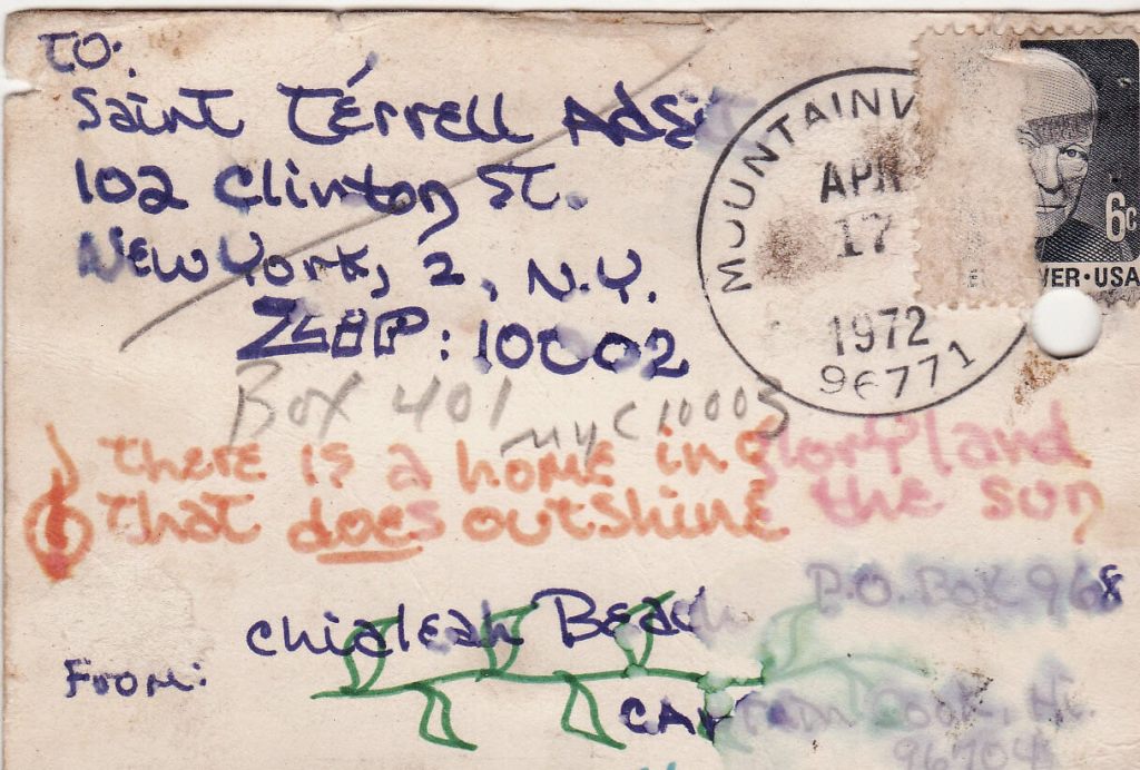 Saint Terrell of the hopeless wanderer