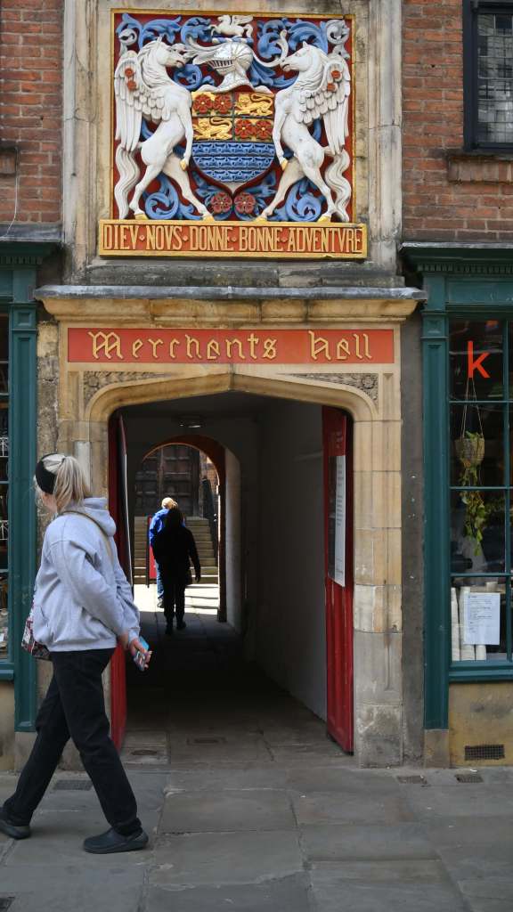 the shambles York - theold section from the middle ages 1400s