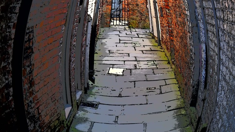 the shambles York - theold section from the middle ages 1400s