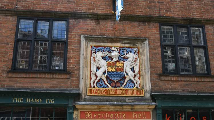 the shambles York - theold section from the middle ages 1400s