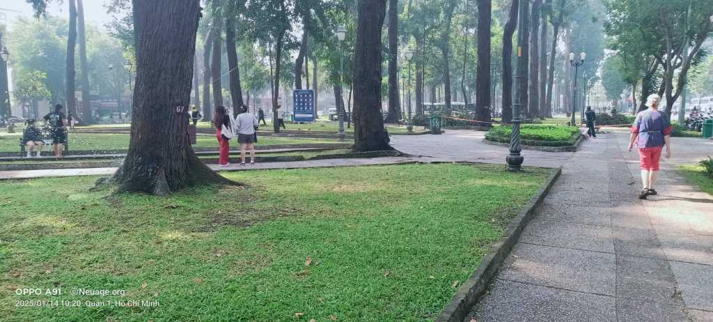 Reunification Convention Hall & surrounds