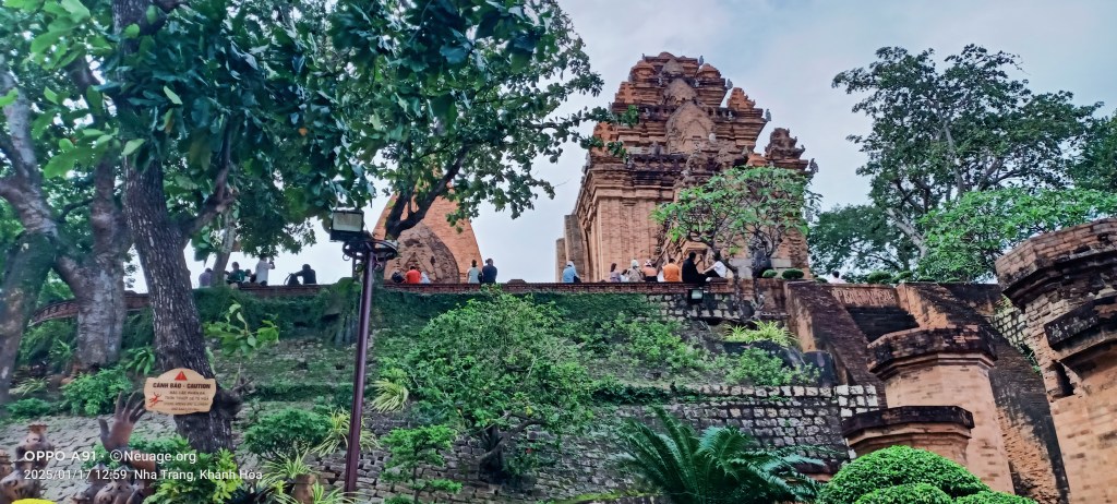Po Nagar is a Cham temple tower founded sometime before 781