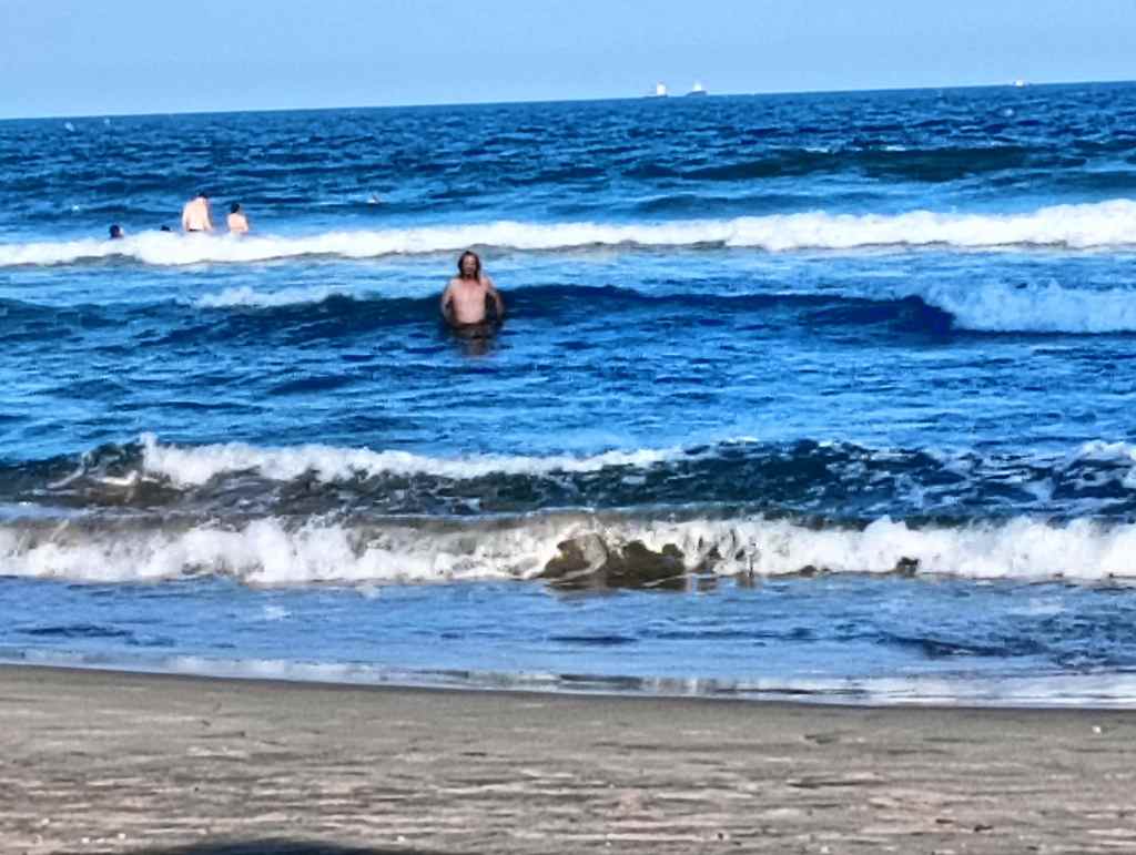 tourist from Adelaide goes deep