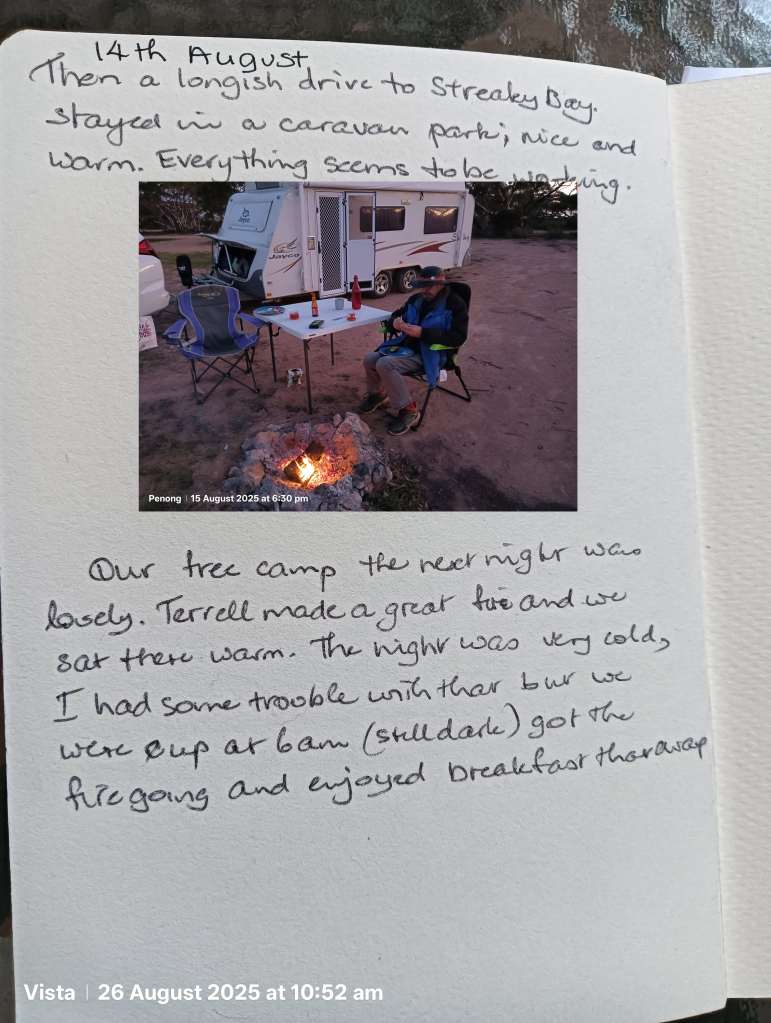 Narda's notes for August 14