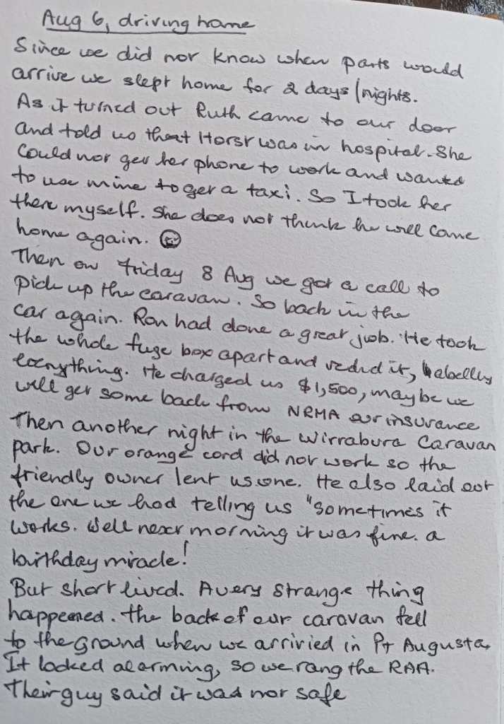 Narda August 06 notes