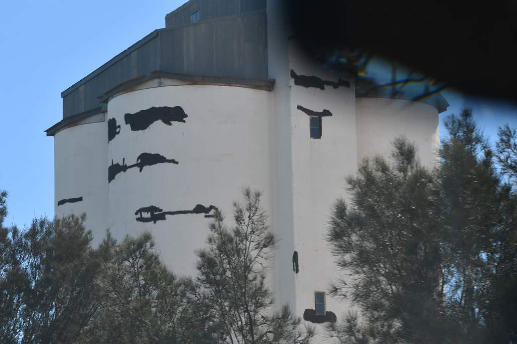 slightly underdone silo art