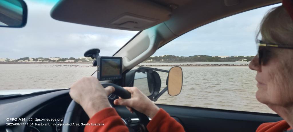 Narda gets us there except for when I drive and we get lost - sometimes