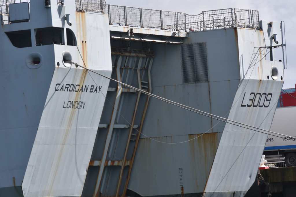 Falmouth is often home to some of the Royal Navy's Fleet, particularly the auxiliary ships HMS Mounts Bay, Lyme Bay and Argos. 