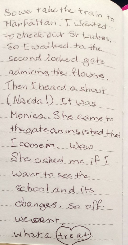 from Narda's notebook