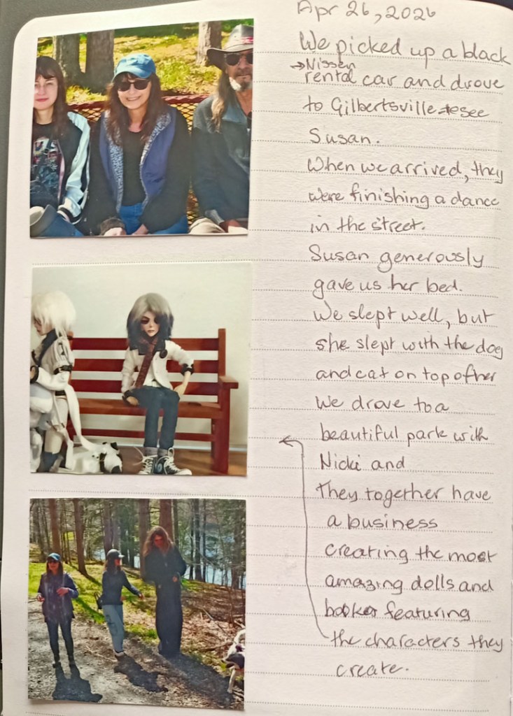 from Narda's notebook