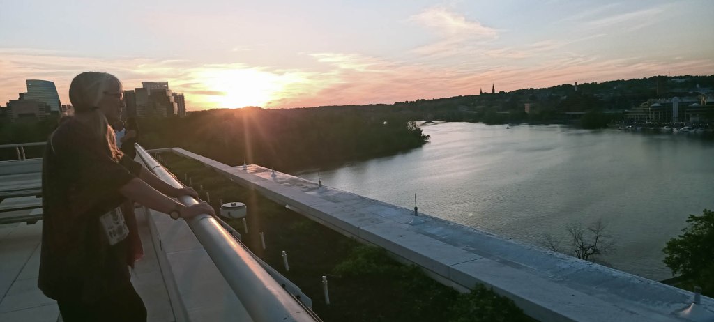 view from the Kennedy Centre
