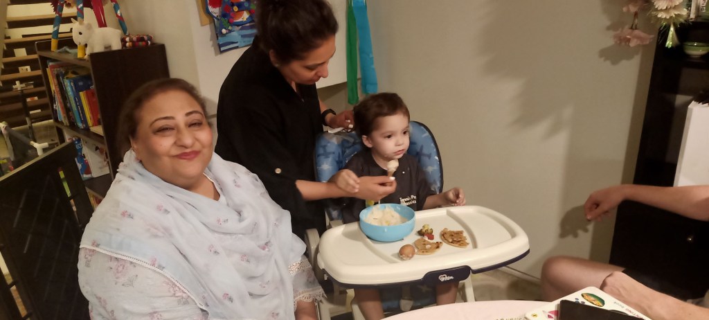 Sofie's mum Arhan grandmothe