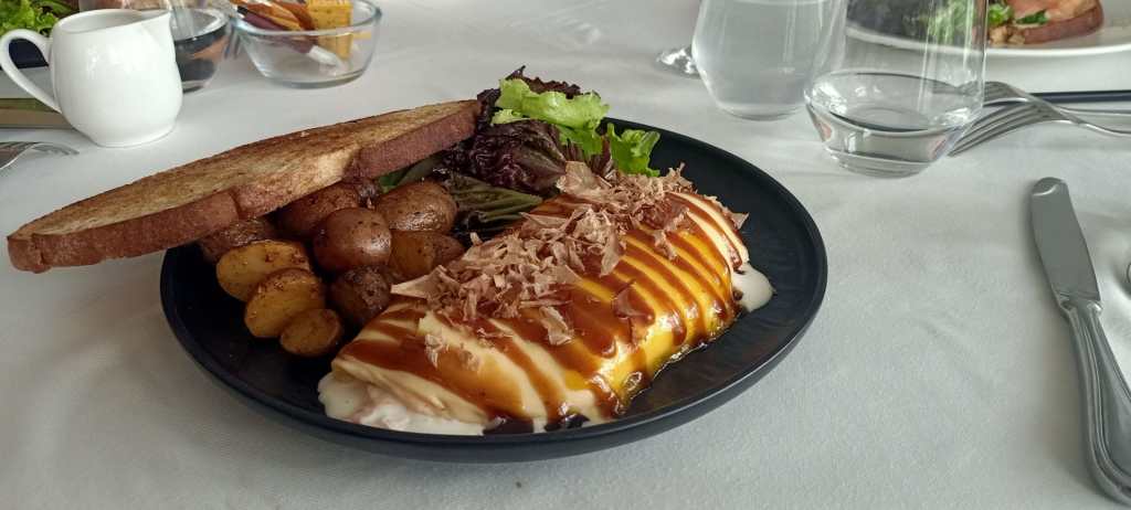 Crayfish omelette 