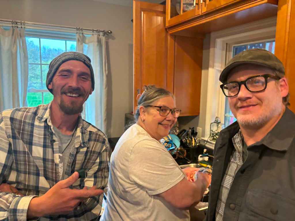 new (but there before being new) nephew Austin, New Bro Robert & wife Terry