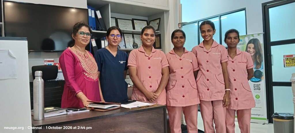Chennai Dental Mission wonderful staff